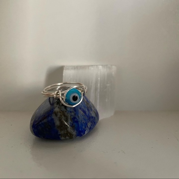 Custom Made Wire Eye Rings - Picture 2 of 3